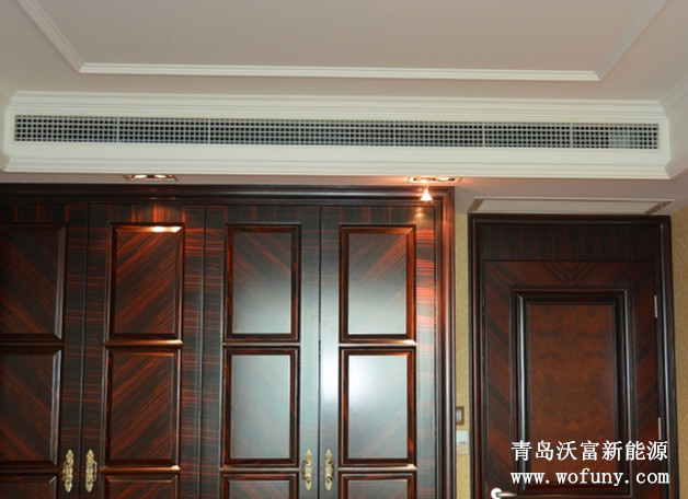 沃富地源熱泵中央空調(diào)系統(tǒng)風(fēng)機盤管末端，沃富新能源